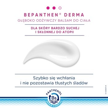 Bepanthen Derma, balsam głęboko odżywczy do ciała, 200 ml