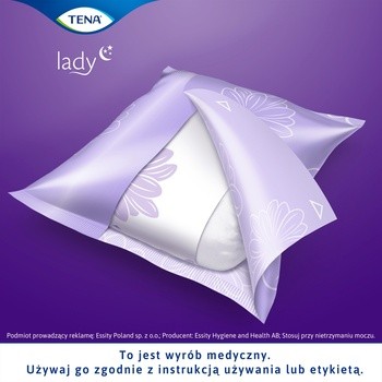 TENA Lady Maxi, night, wkładki, 12 szt.