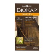 Biokap Nutricolor, farba do włosów, 7.0 średni blond, 140 ml