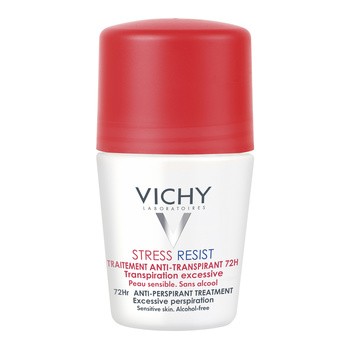 Vichy Stress Resist, antyperspirant 72h, intensywna kuracja przeciw poceniu się, 50 ml
