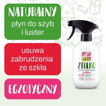 Zielko, Płyn do szyb i luster, 500 ml