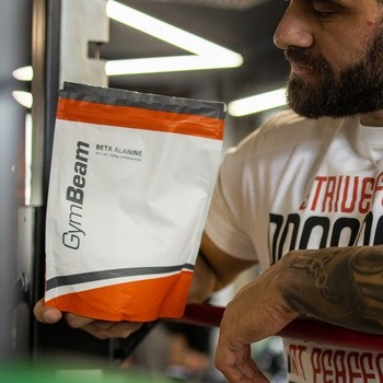 GymBeam Beta Alanina, proszek, bezsmakowy, 250 g