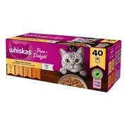 Whiskas Pure Delight, mokra karma dla dorosłych kotów, drobiowe frykasy galaretka, 40 szt. x 85 g https://azcdn.doz.pl/image/d/product/f8e3bd9c-scale-180x180.png