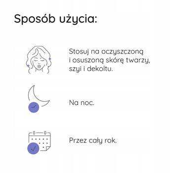 Evree Immu Night SleepWell, krem intensywnie regenerujący, na noc, 45 ml