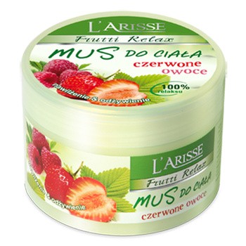 Ava Larisse Frutti Relax, mus do ciała, czerwone owoce, 250 g