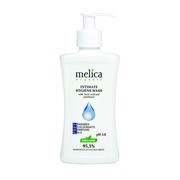 Melica Organic Intimate, płyn do higieny intymnej z kwasem mlekowym i pantenolem, 300 ml