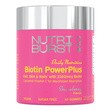 Nutriburst Biotin PowerPlus, żelki, smak truskawkowy, 60 szt.