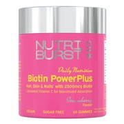 Nutriburst Biotin PowerPlus, żelki, smak truskawkowy, 60 szt. https://azcdn.doz.pl/image/d/product/a0198092-scale-180x180.png