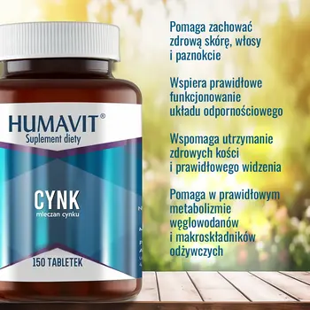 Humavit Cynk, tabletki, 150 szt.