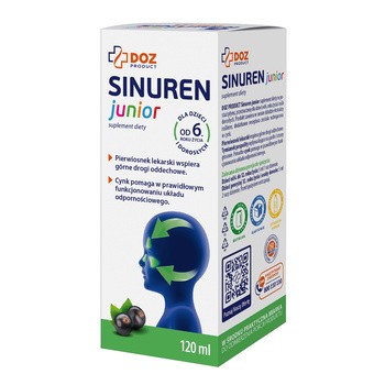 DOZ Product Sinuren Junior, płyn, 120 ml
