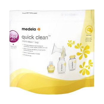 Medela Quick Clean, torebki do dezynfekcji w mikrofalówce, 5 szt.