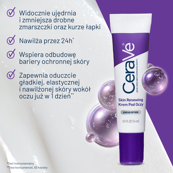 Cerave Skin Renewing, krem pod oczy, 14 ml