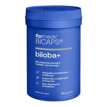 Formeds Bicaps biloba+, kapsułki, 60 szt.