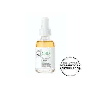 SVR CBD, przeciwzmarszczkowe, antyoksydacyjne bi-serum w ampułce, 30 ml