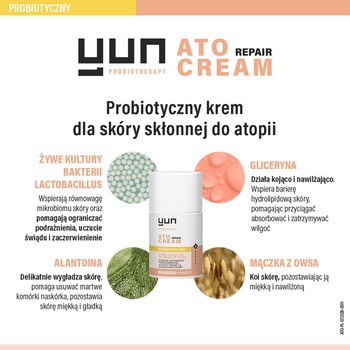 Yun ATO Repair Cream, krem probiotyczny, 50 ml
