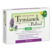 Original Tymianek i Podbiał, pastylki twarde, 24 szt.