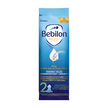 Bebilon 2 z Pronutra+, mleko następne powyżej 6. miesiąca życia, 29,4 g, 1 szt.