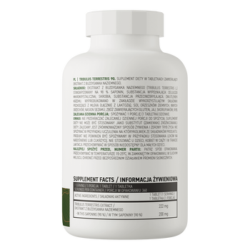 OstroVit Tribulus Terrestris 90, tabletki, 360 szt.