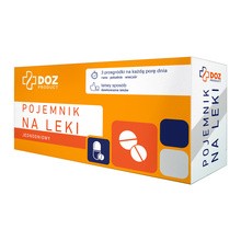 DOZ PRODUCT Pojemnik na leki, jednodniowy, 1 szt.