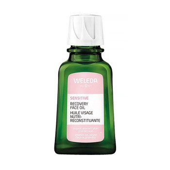 Weleda Sensitive, kojący olejek z migdałami do twarzy, 50 ml