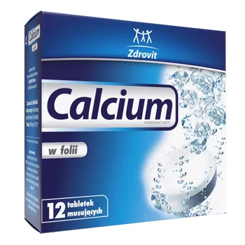 Wapń 300 mg 12 tabletek [NATUR PRODUKT PHARMA]