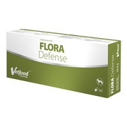Vetfood Flora Defense, synbiotyk wspierający zdrowie przewodu pokarmowego psów, kapsułki, 60 szt. https://azcdn.doz.pl/image/d/product/c08f66ef-scale-180x180.png