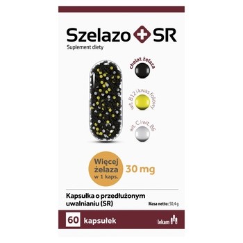 Szelazo + SR, kapsułki o przedłużonym uwalnianiu, 60 szt.