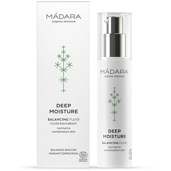 Madara Deep Moisture Balancing Fluid, nawilżający fluid, 50 ml