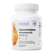 Osavi Liposomalna Witamina D3 4000 IU, kapsułki, 60 szt.