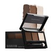 Nanobrow Eyebrow Powder Kit, zestaw cieni do brwi z rozświetlaczem, Medium, 4 g
