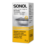 Sonol, płyn do stosowania na skórę, 8 g
