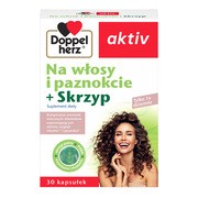 Doppelherz aktiv Na włosy i paznokcie + skrzyp, kapsułki, 30 szt.