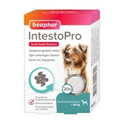 Beaphar IntestoPro, prawidłowe funkcjonowanie jelit u psów powyżej 20 kg, tabletki, 20 szt.
