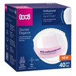 Canpol Lovi, Wkładki laktacyjne antybakteryjne Discreet Elegance, białe, 40 szt.