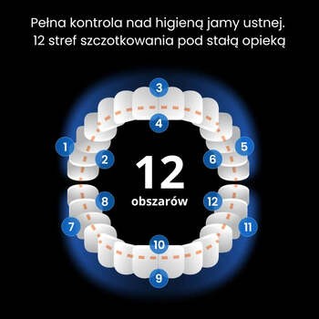 Oclean X Pro 20 + etui + 3 końcówki, czarny, 1 szt.