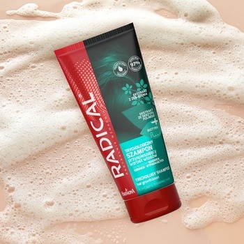Radical, szampon trychologiczny przyspieszający wzrost włosów, 200 ml