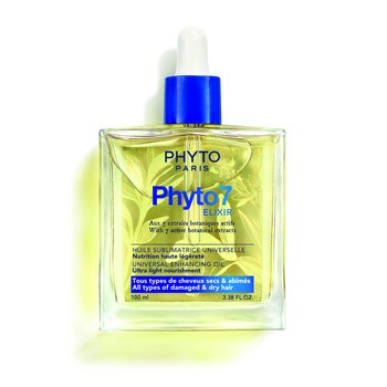 Phyto 7 Elixir, nawilżający olejek wzmacniający do włosów, 100 ml