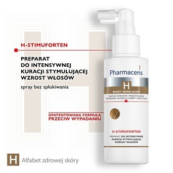 Zestaw Pharmaceris H, specjalistyczny szampon stymulujący wzrost włosów, 250 ml + preparat do intensywnej kuracji stymulującej wzrost włosów, 125 ml