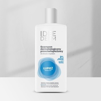Idee Derm, dermatologiczny szampon przeciwłupieżowy, 300 ml
