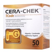 alt Cera-Chek 1 Code, test paskowy, 50 szt.