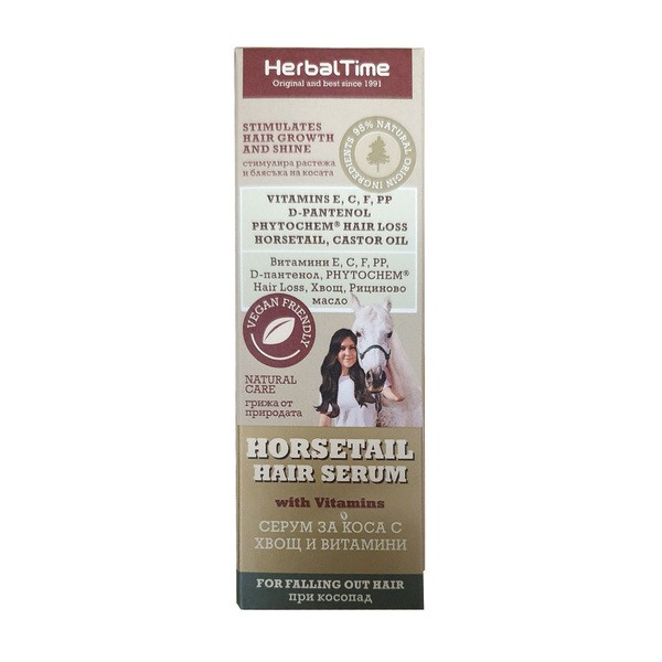 Herbal Time Herbal Time, serum do włosów ze skrzypem polnym i witaminami, 240 ml — Inhaltsstoffe und Bewertung
