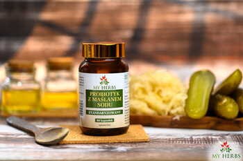 My Herbs Probiotyk z Maślanem Sodu, kapsułki, 60 szt.