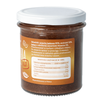 KruKam Krukamella Lajt, pasta orzechowa, 300 g