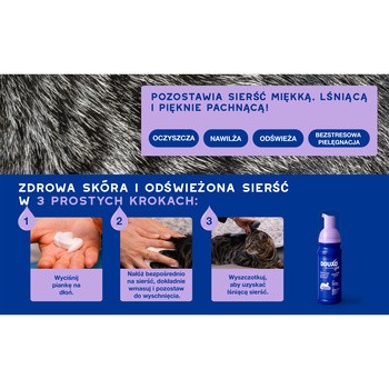 Douxo Spa Mousse, ultra-bezpieczna pianka bez spłukiwania dla kotów, 150 ml