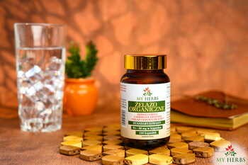 My Herbs Żelazo organiczne, kapsułki, 120 szt.