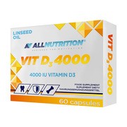 Allnutrition Vit D3 4000, kapsułki, 60 szt.        