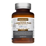 Singularis L-Arginina Plus, 525 mg, kapsułki,  60 szt.
