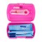 Curaprox Travel Set Ortho, zestaw podróżny, różowy, 1 szt.