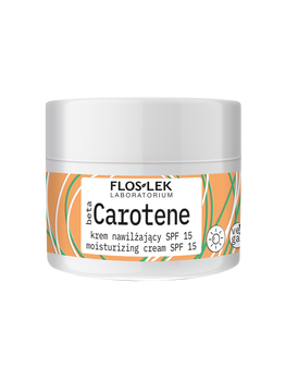 Flos-Lek betaCarotene pro age krem nawilżający SPF15 na dzień, 50 ml