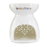 Bilovit, ceramiczny kominek zapachowy do olejków eterycznych, biały, 1 szt.